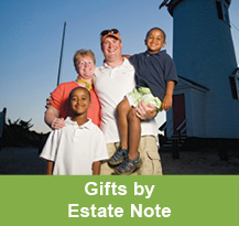 Photo of a happy family. Gifts by Estate Note Rollover Photo of a happy family. Gifts by Estate Note Rollover