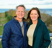 Lia and Andy Wainwright. Link to their story
