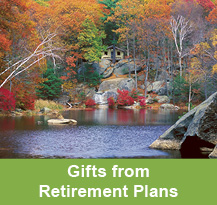Photo of a river. Gifts of Retirement Plans Rollover Photo of a river. Gifts of Retirement Plans Rollover
