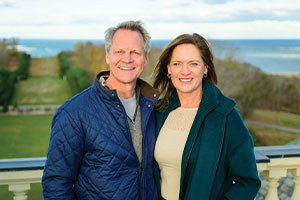Lia and Andy Wainwright